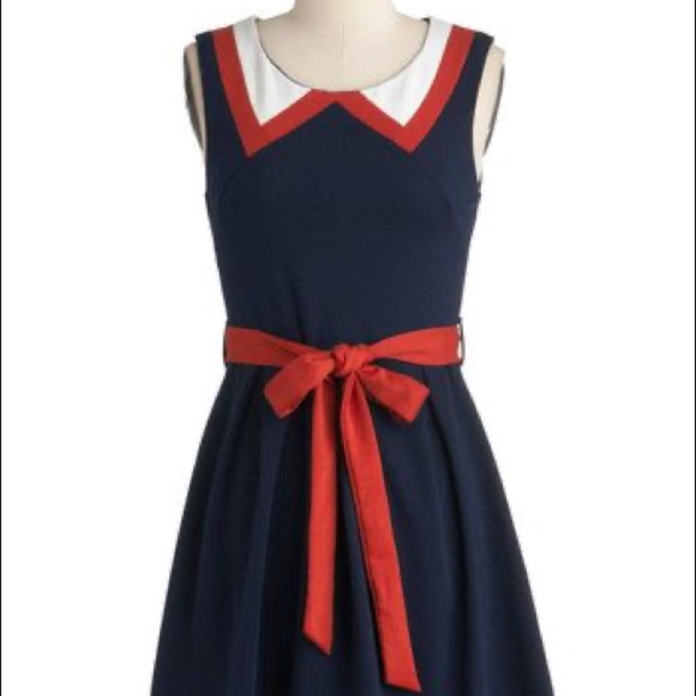Modcloth - Red White and Cute Dress